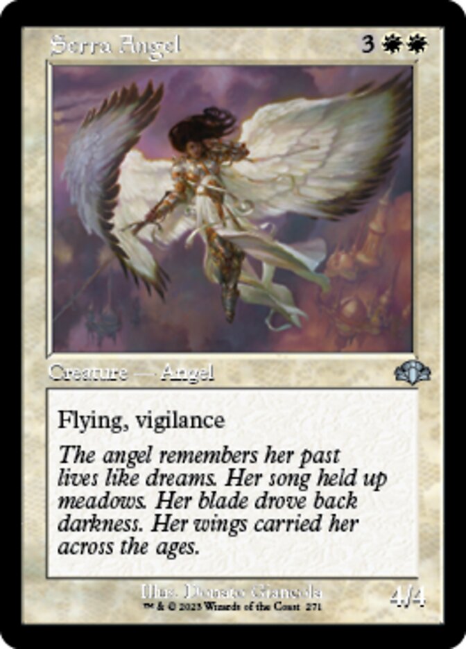 Serra Angel (Retro) [Dominaria Remastered] | Exor Games Summserside