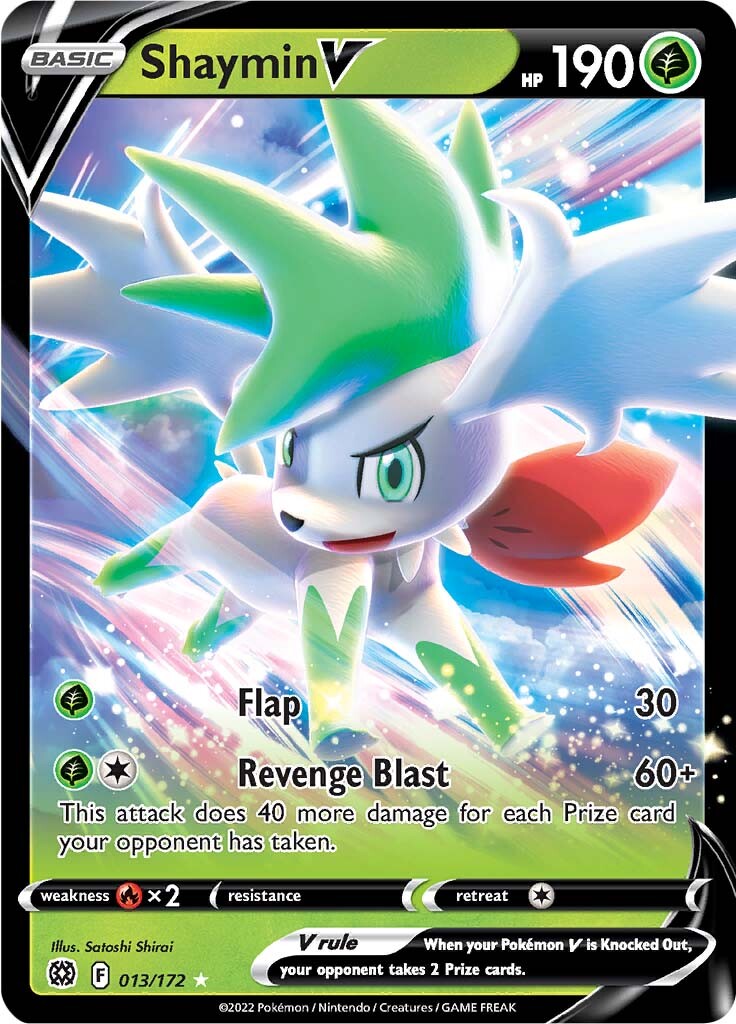 Shaymin V (013/172) [Sword & Shield: Brilliant Stars] | Exor Games Summserside