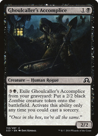 Ghoulcaller's Accomplice [Shadows over Innistrad] | Exor Games Summserside
