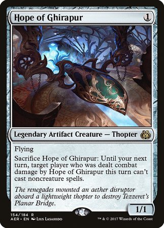 Hope of Ghirapur [Aether Revolt] | Exor Games Summserside