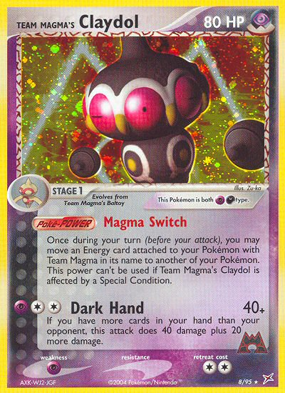 Team Magma's Claydol (8/95) [EX: Team Magma vs Team Aqua] | Exor Games Summserside