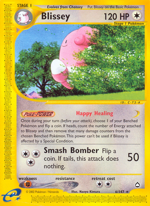 Blissey (6/147) [Aquapolis] | Exor Games Summserside