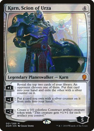 Karn, Scion of Urza [Dominaria Promos] | Exor Games Summserside