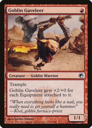 Goblin Gaveleer [Scars of Mirrodin] | Exor Games Summserside