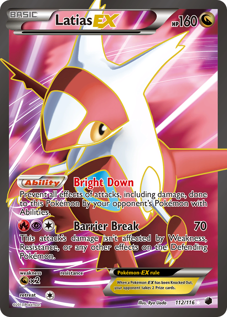 Latias EX (112/116) [Black & White: Plasma Freeze] | Exor Games Summserside