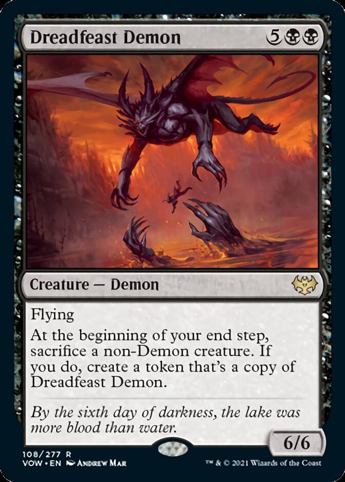 Dreadfeast Demon [Innistrad: Crimson Vow] | Exor Games Summserside