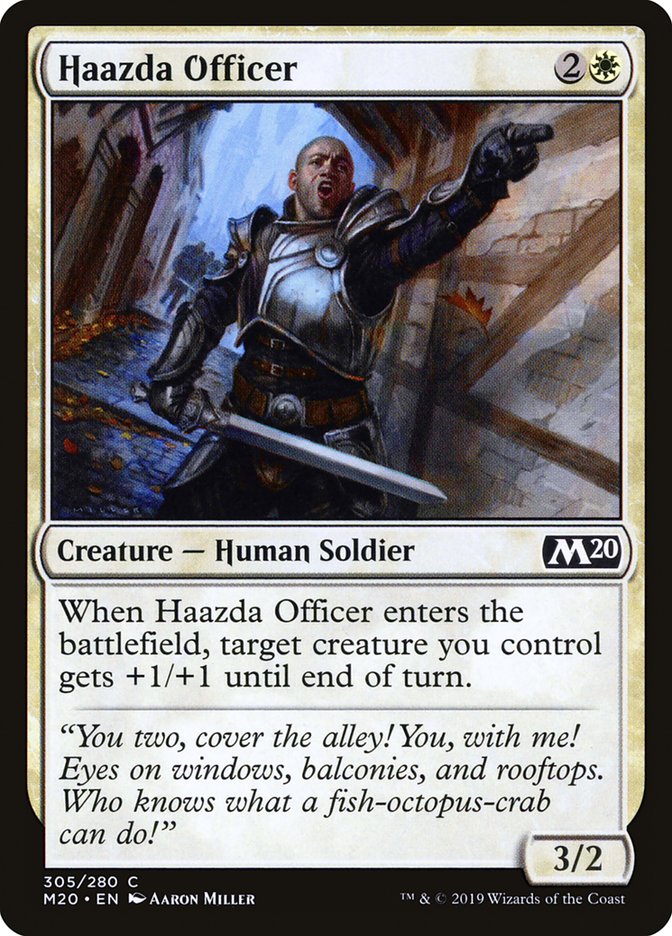 Haazda Officer [Core Set 2020] | Exor Games Summserside