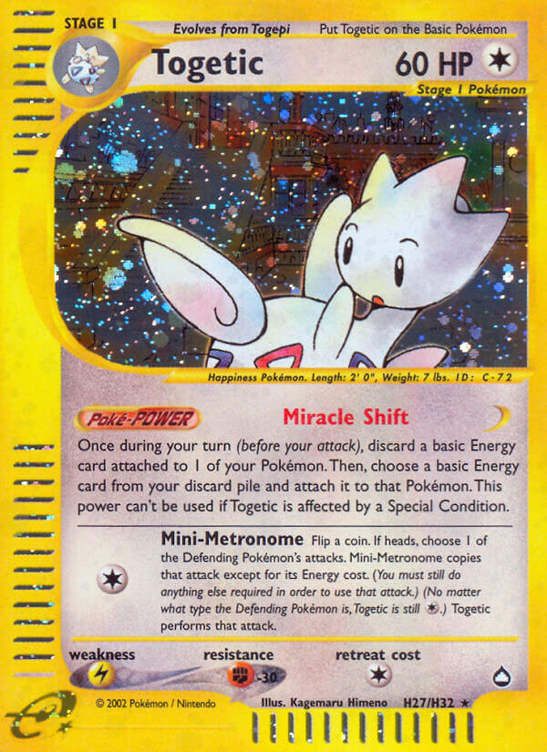 Togetic (H27/H32) [Aquapolis] | Exor Games Summserside