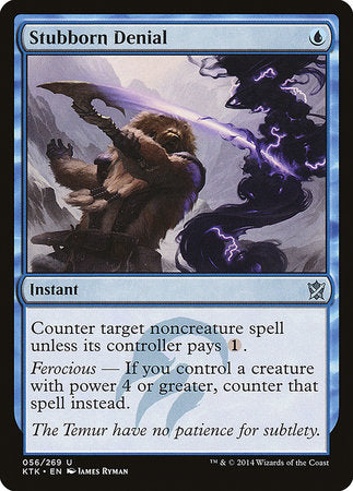 Stubborn Denial [Khans of Tarkir] | Exor Games Summserside