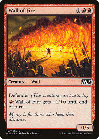 Wall of Fire [Magic 2015] | Exor Games Summserside