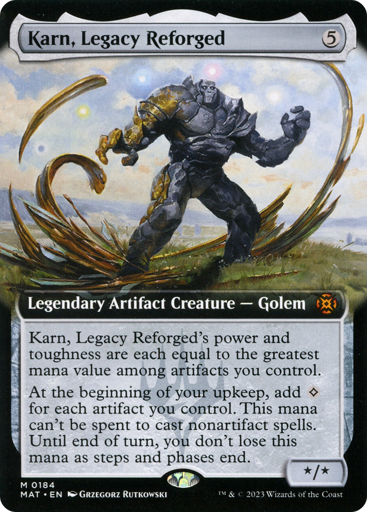 Karn, Legacy Reforged (Extended Art) [March of the Machine: The Aftermath] | Exor Games Summserside