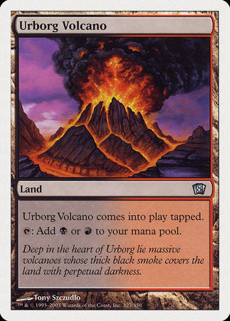 Urborg Volcano [Eighth Edition] | Exor Games Summserside