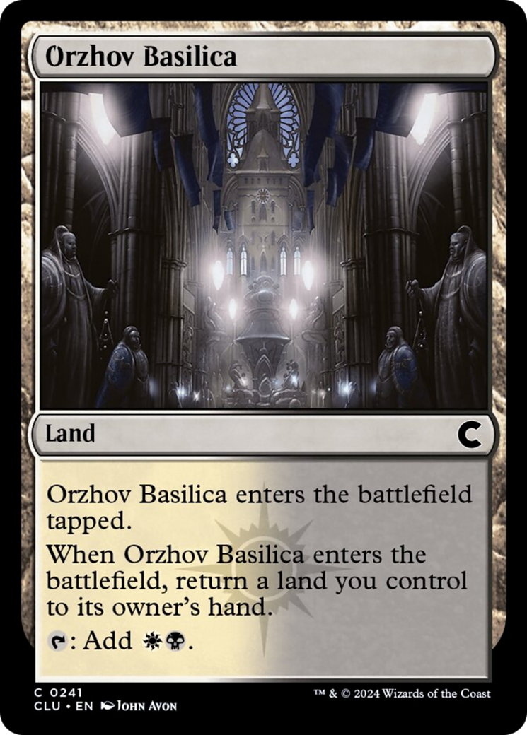 Orzhov Basilica [Ravnica: Clue Edition] | Exor Games Summserside