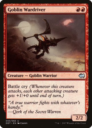 Goblin Wardriver [Duel Decks: Merfolk vs. Goblins] | Exor Games Summserside