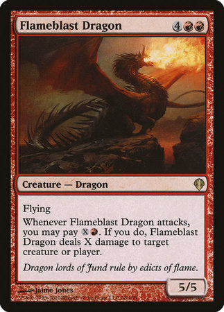 Flameblast Dragon [Archenemy] | Exor Games Summserside