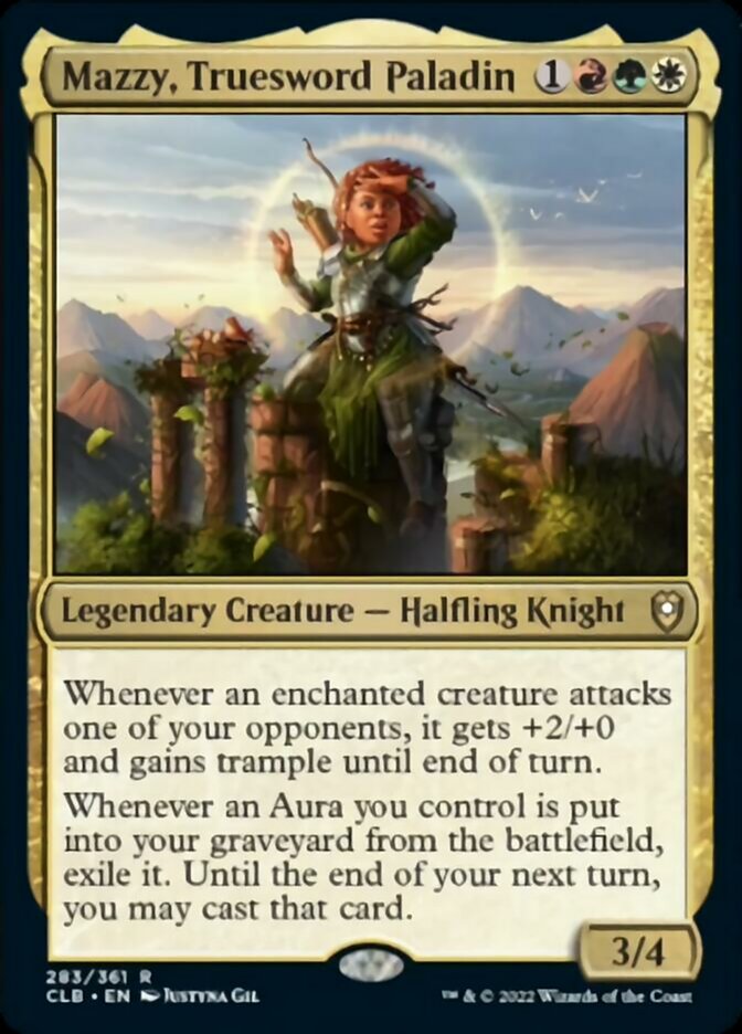 Mazzy, Truesword Paladin [Commander Legends: Battle for Baldur's Gate] | Exor Games Summserside