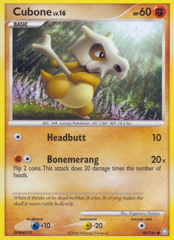 Cubone (90/146) [Diamond & Pearl: Legends Awakened] | Exor Games Summserside