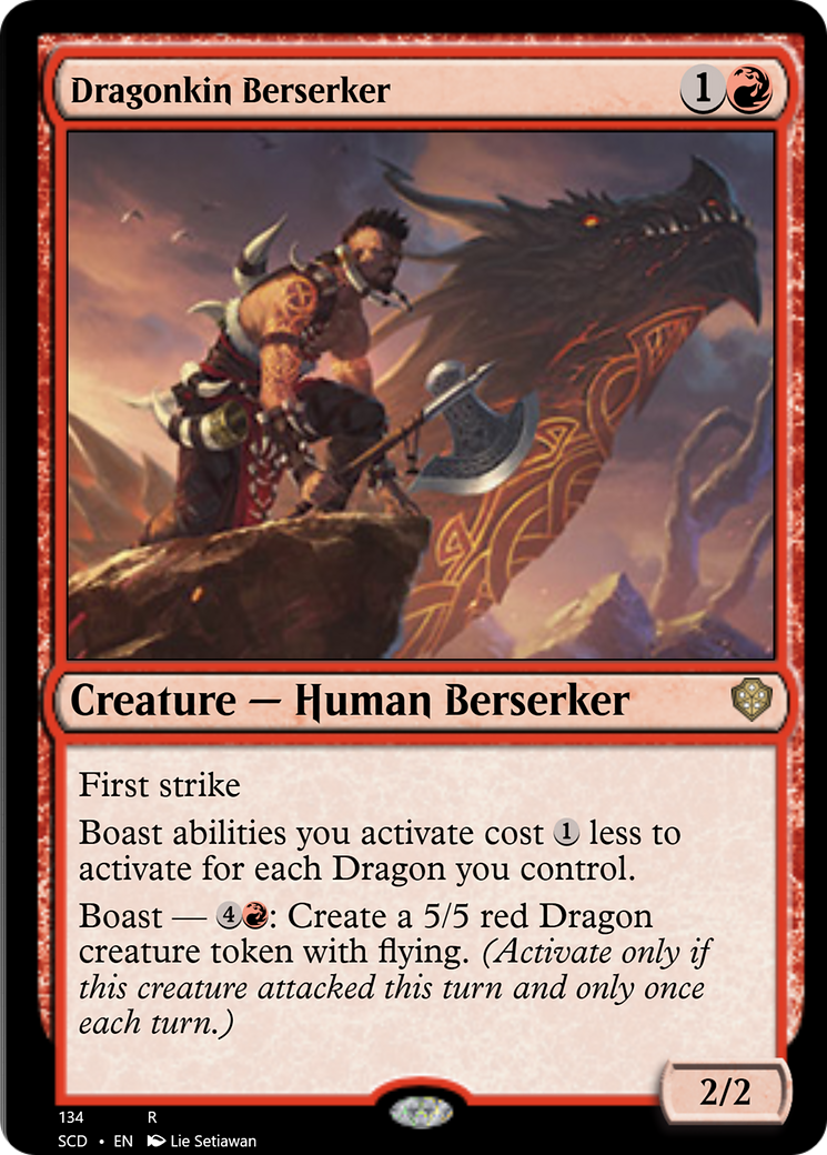 Dragonkin Berserker [Starter Commander Decks] | Exor Games Summserside