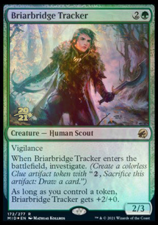 Briarbridge Tracker [Innistrad: Midnight Hunt Prerelease Promos] | Exor Games Summserside