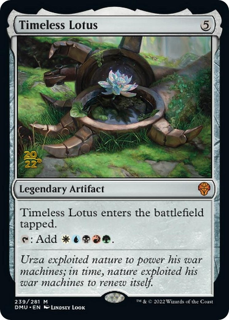 Timeless Lotus [Dominaria United Prerelease Promos] | Exor Games Summserside