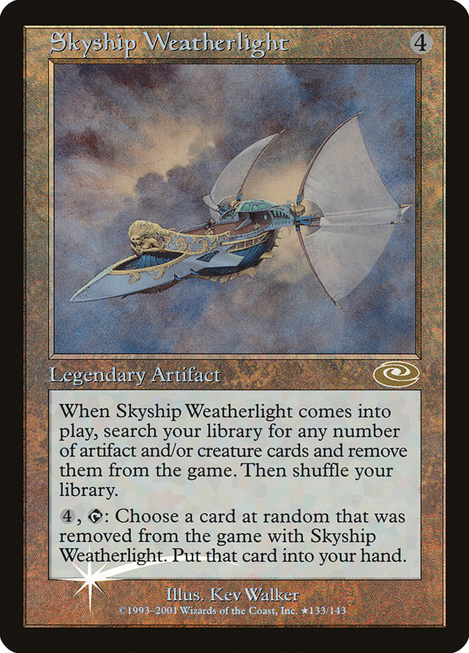 Skyship Weatherlight (Kev Walker) [Planeshift] | Exor Games Summserside