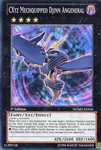 CXyz Mechquipped Djinn Angeneral [NUMH-EN036] Super Rare | Exor Games Summserside