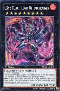 CXyz Coach Lord Ultimatrainer [NUMH-EN038] Secret Rare | Exor Games Summserside