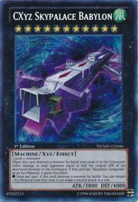 CXyz Skypalace Babylon [NUMH-EN046] Secret Rare | Exor Games Summserside