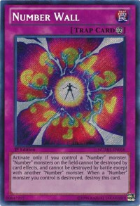 Number Wall [NUMH-EN058] Secret Rare | Exor Games Summserside