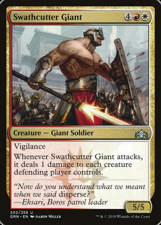 Swathcutter Giant [Guilds of Ravnica] | Exor Games Summserside