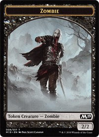 Zombie // Thopter Double-sided Token (Game Night) [Core Set 2019 Tokens] | Exor Games Summserside