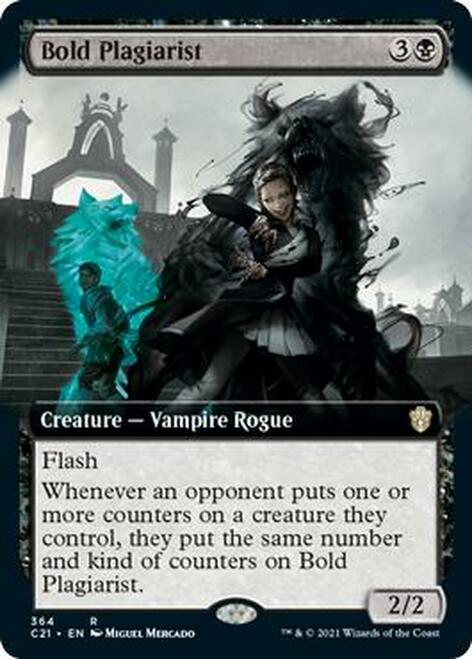 Bold Plagiarist (Extended)
 [Commander 2021] | Exor Games Summserside