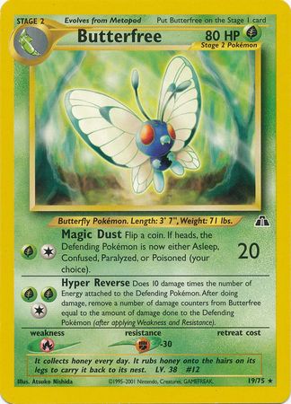 Butterfree (19/75) [Neo Discovery Unlimited] | Exor Games Summserside