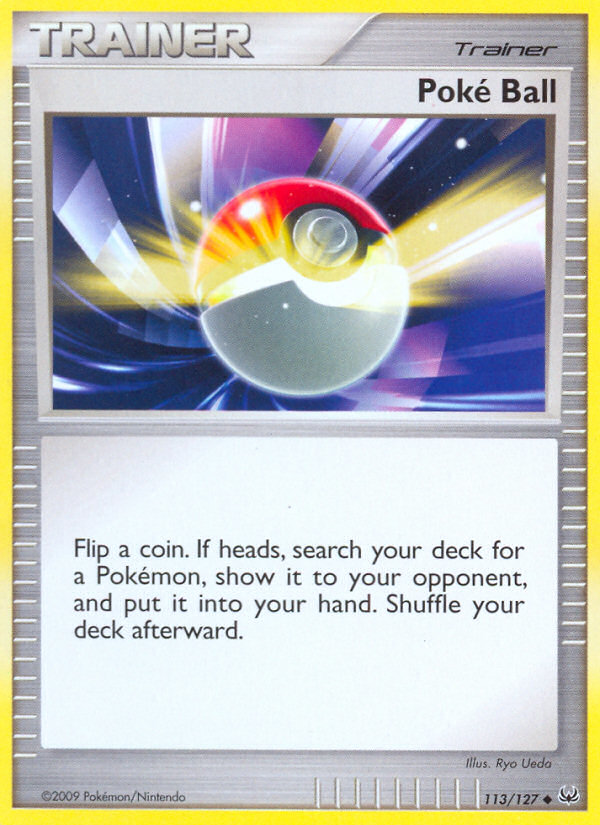 Poke Ball (113/127) [Platinum: Base Set] | Exor Games Summserside