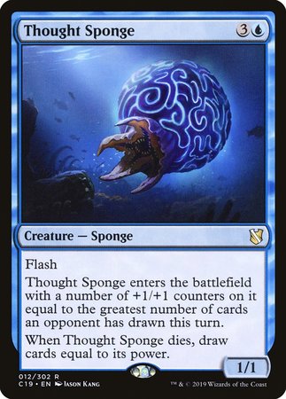 Thought Sponge [Commander 2019] | Exor Games Summserside