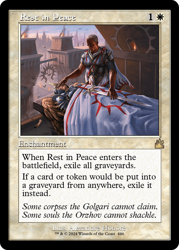 Rest in Peace (Retro Frame) [Ravnica Remastered] | Exor Games Summserside