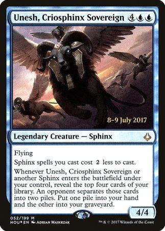 Unesh, Criosphinx Sovereign [Hour of Devastation Promos] | Exor Games Summserside