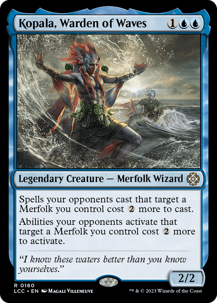 Kopala, Warden of Waves [The Lost Caverns of Ixalan Commander] | Exor Games Summserside