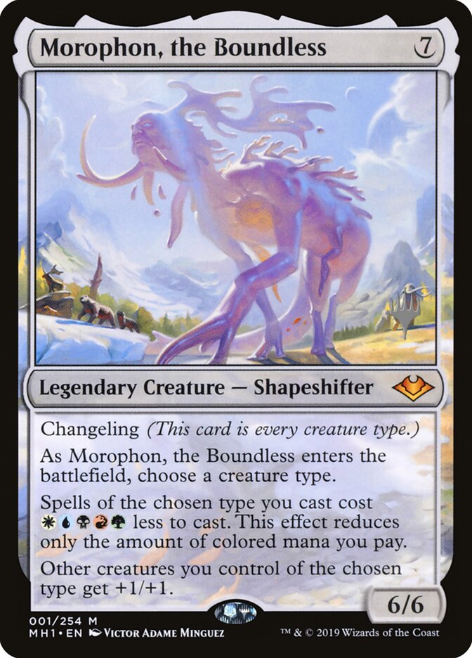 Morophon, the Boundless (Promo Pack) [Modern Horizons Promos] | Exor Games Summserside