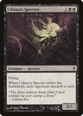 Liliana's Specter [Conspiracy] | Exor Games Summserside