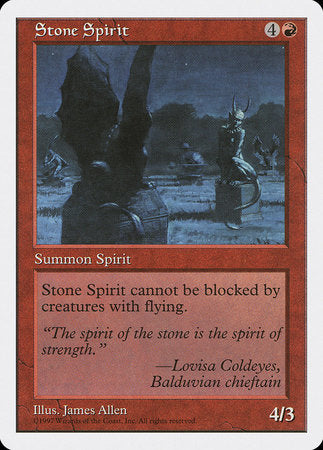 Stone Spirit [Fifth Edition] | Exor Games Summserside