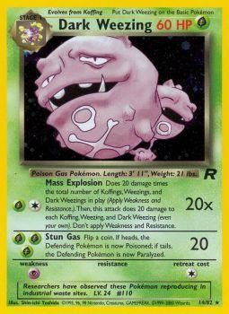 Dark Weezing (14/82) [Team Rocket Unlimited] | Exor Games Summserside