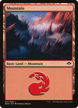 Mountain (37) [Duel Decks: Speed vs. Cunning] | Exor Games Summserside