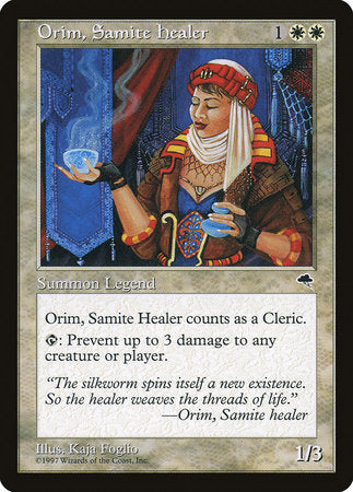 Orim, Samite Healer [Tempest] | Exor Games Summserside