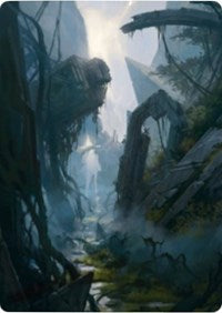 Swamp 2 Art Card [Zendikar Rising Art Series] | Exor Games Summserside