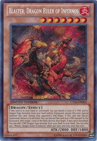 Blaster, Dragon Ruler of Infernos [CT10-EN002] Secret Rare | Exor Games Summserside