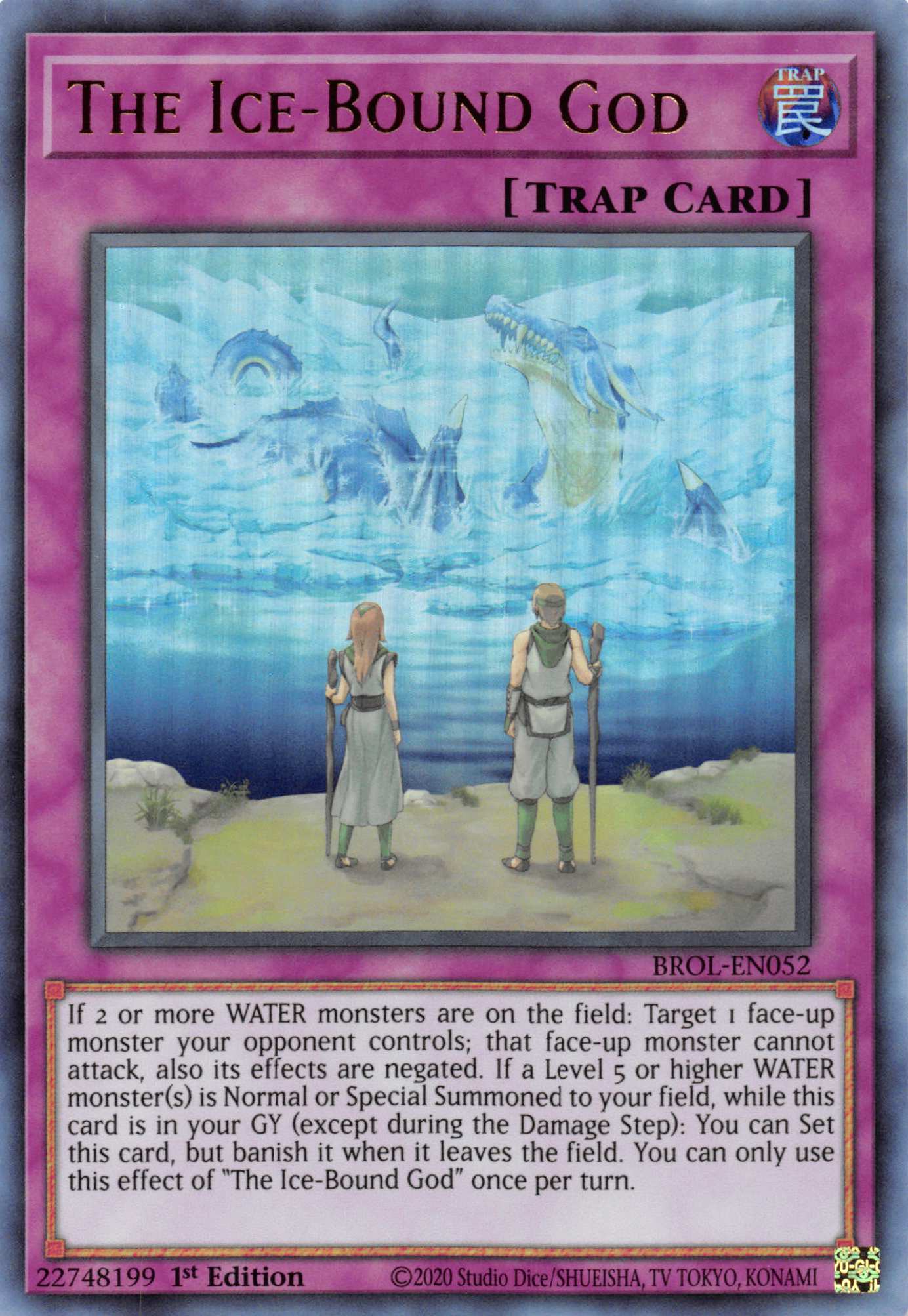 The Ice-Bound God [BROL-EN052] Ultra Rare | Exor Games Summserside