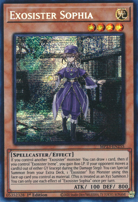 Exosister Sophia [MP23-EN255] Prismatic Secret Rare | Exor Games Summserside