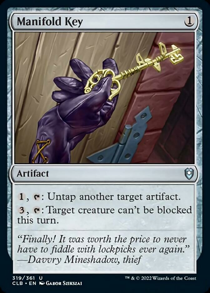 Manifold Key [Commander Legends: Battle for Baldur's Gate] | Exor Games Summserside