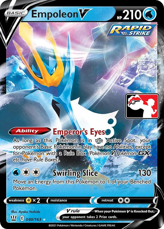 Empoleon V (040/163) [Prize Pack Series One] | Exor Games Summserside